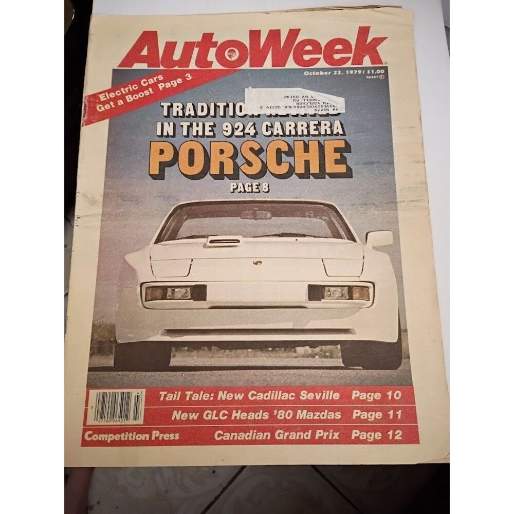 AutoWeek Magazine - October 22, 1979